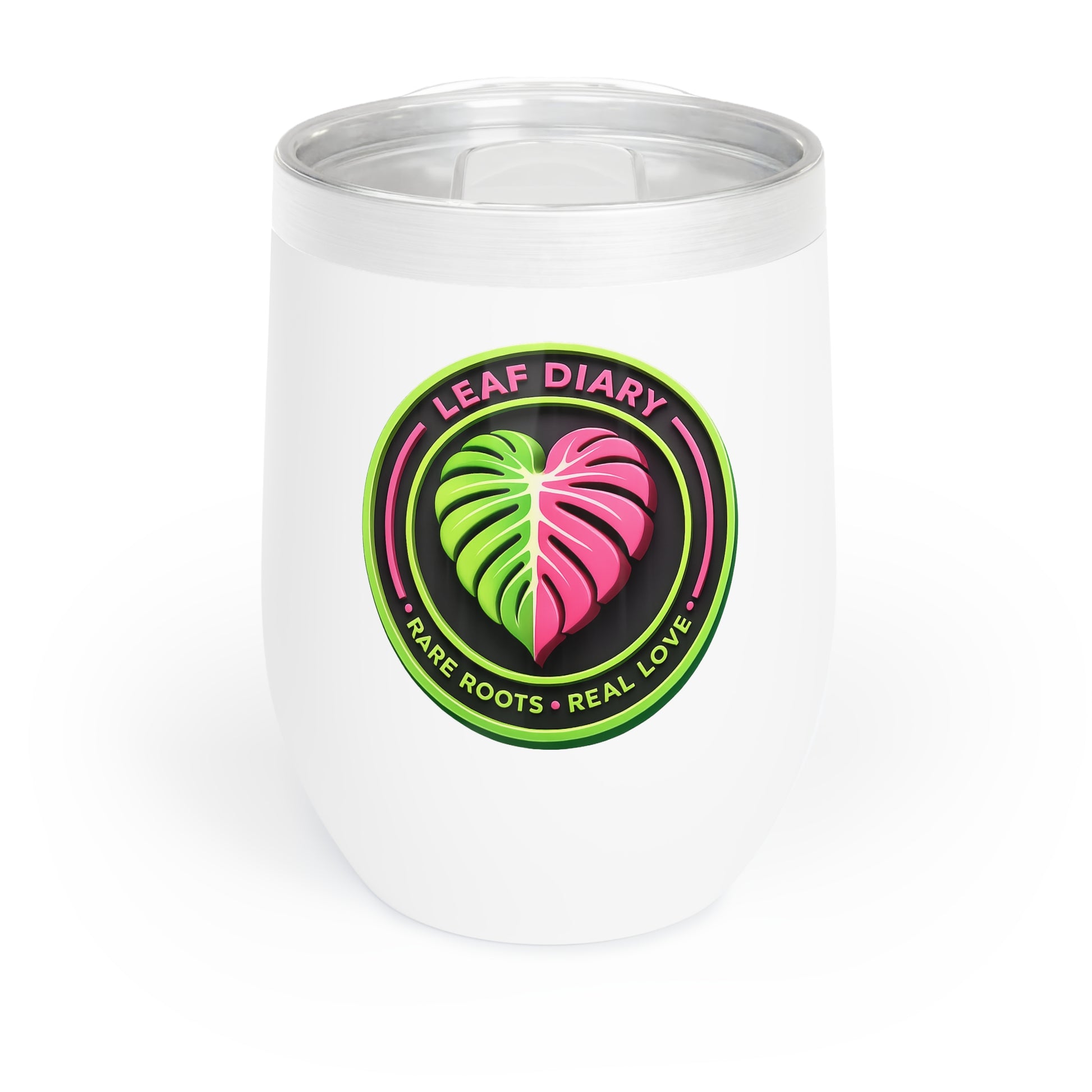 Leaf Diary Chill wine tumbler 